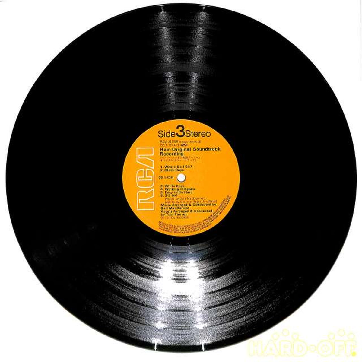 RVC Soundtrack 'Hair' RCA-9157~8 2LP