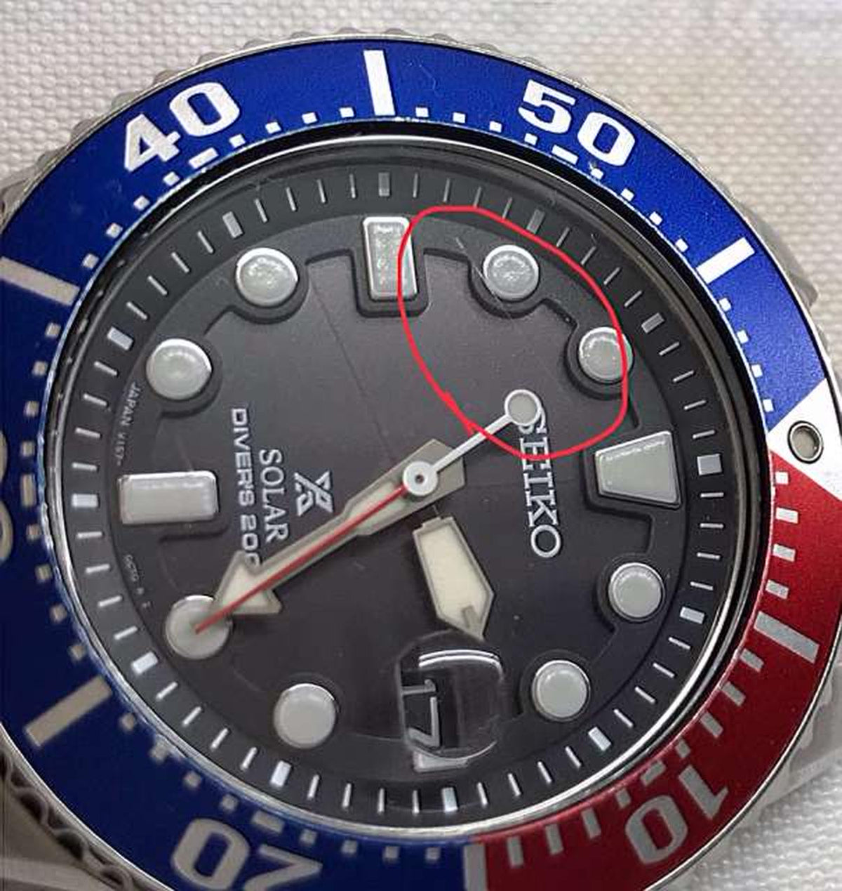 SEIKO PROSPEX Solar Wristwatch V157-0DF0