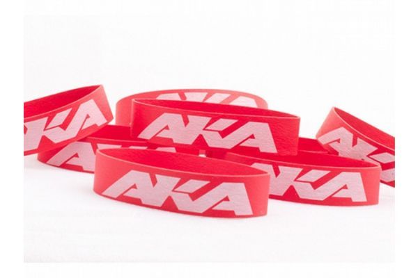 Kyosho AKA44002B AKA TIRE MOUNTING BANDS 1:8/1:10(8PCS) - BanzaiHobby