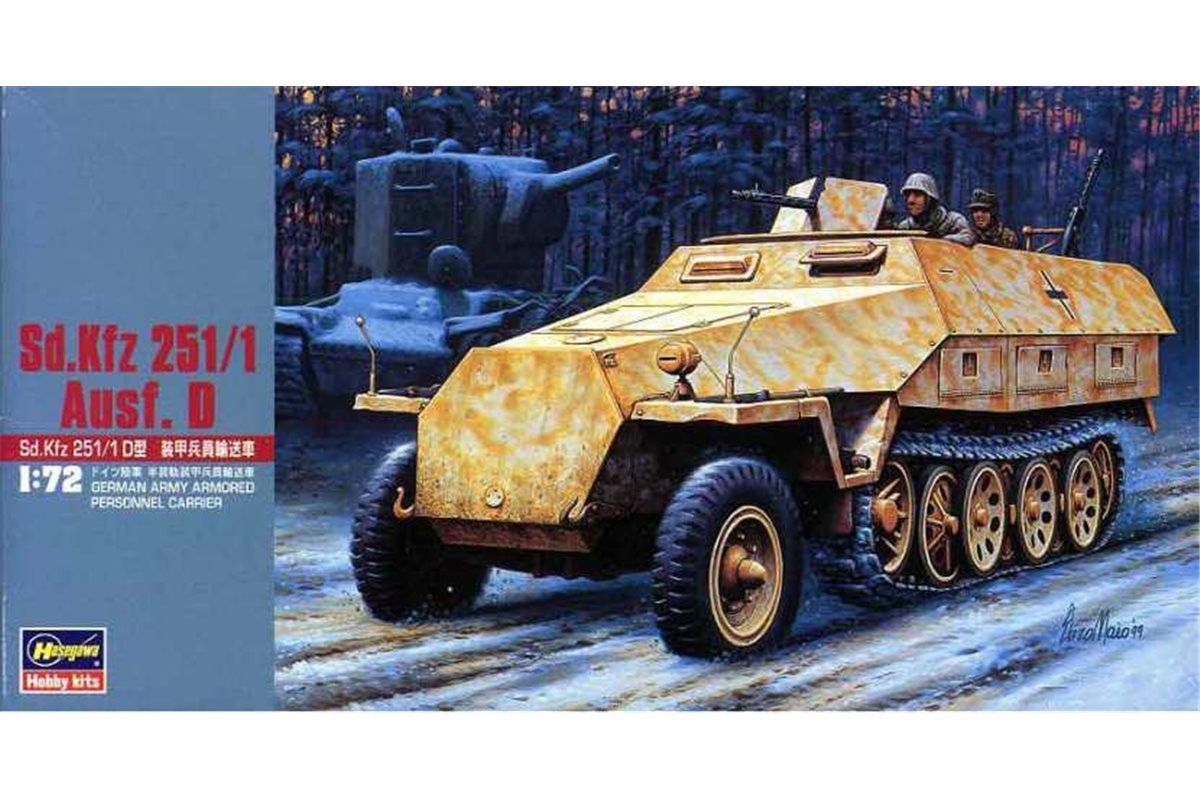 Hasegawa Sd.Kfz 251/1 Ausf.D - BanzaiHobby