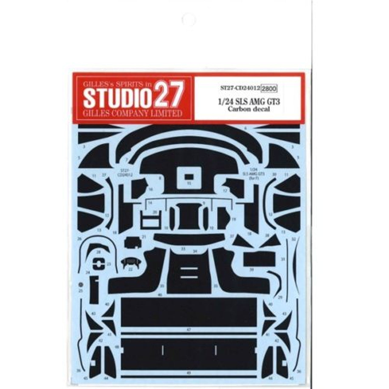 Studio27 CD24012 1/24 SLS/AMG GT3