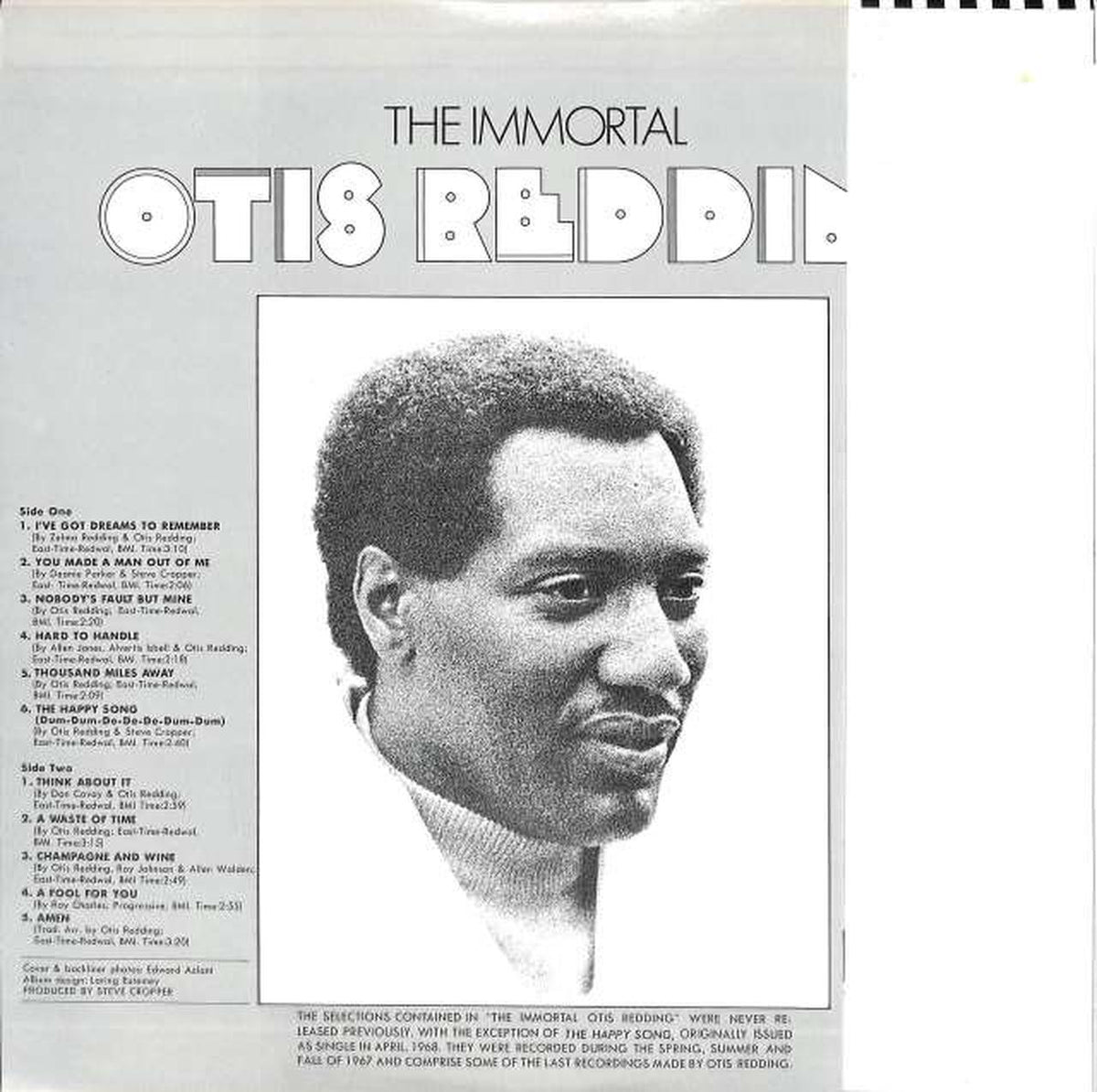 Warner Pioneer Immortal Otis Redding P-6111