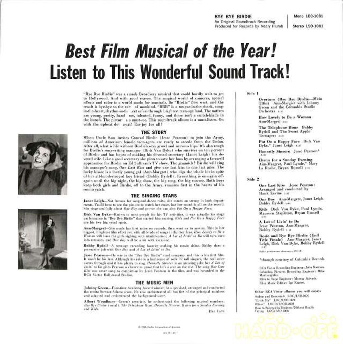 BMG Ann Margret "Bye Bye Birdie" BVJJ-34027