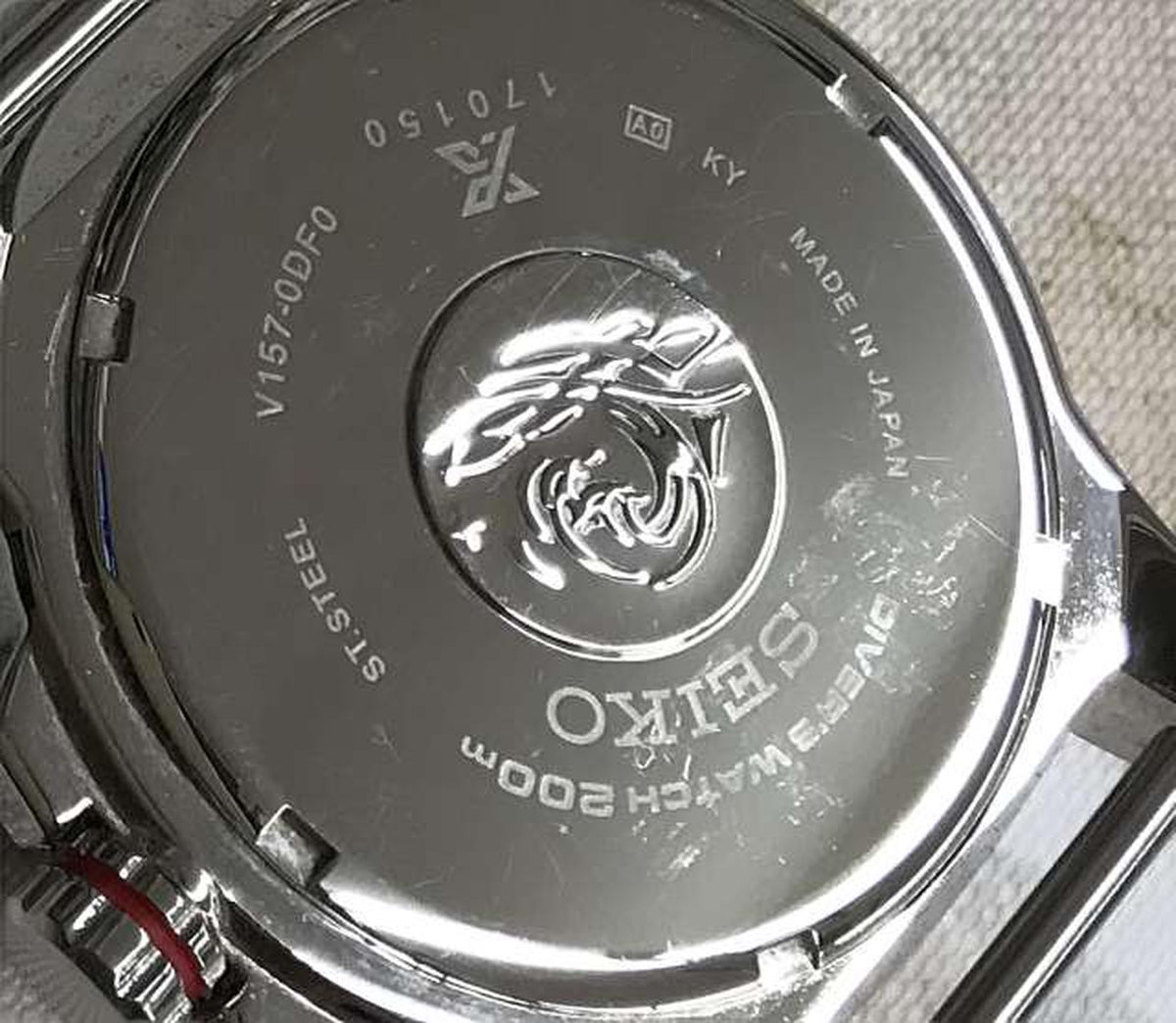 SEIKO PROSPEX Solar Wristwatch V157-0DF0
