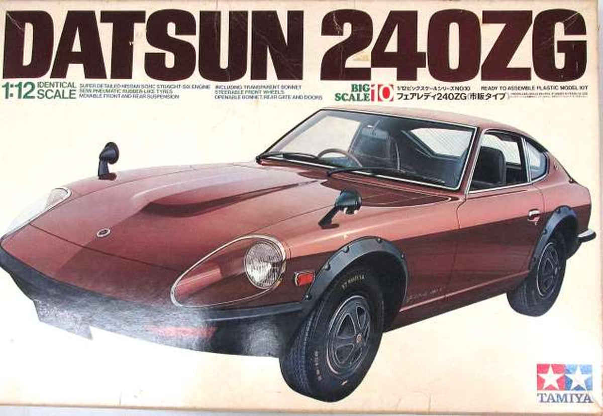 TAMIYA [Free Shipping / Oshikatamiya] 1/12 Fairlady 240ZG (Retail Type) Display Model [BS1210] - Banzai Thrifting | BanzaiHobby