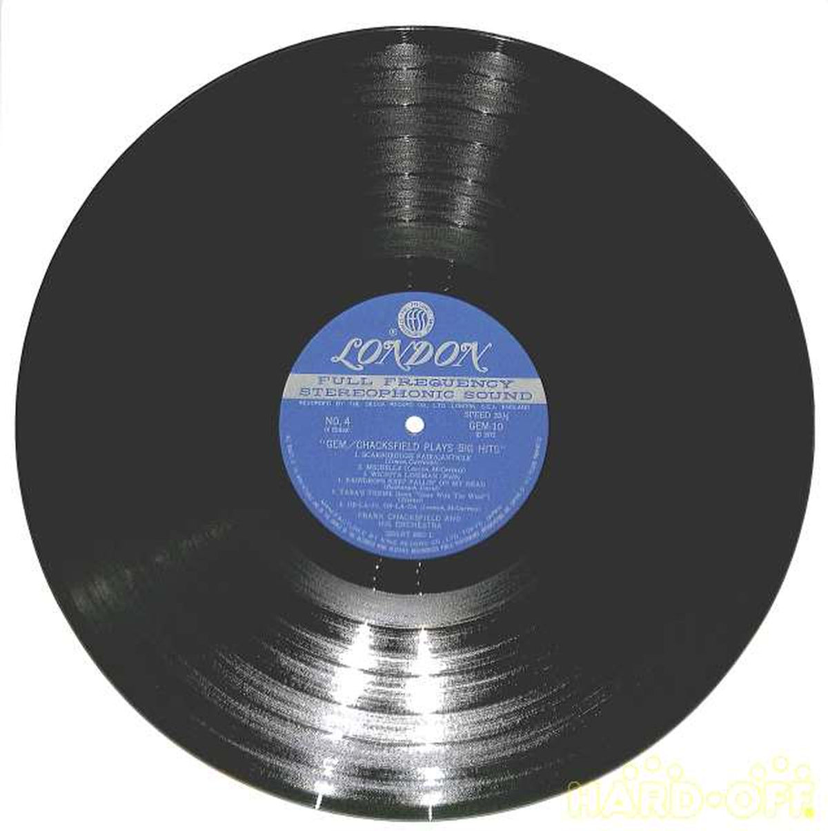 King Records Frank Chucksfield Golden Hits GEM-9~10 2LP