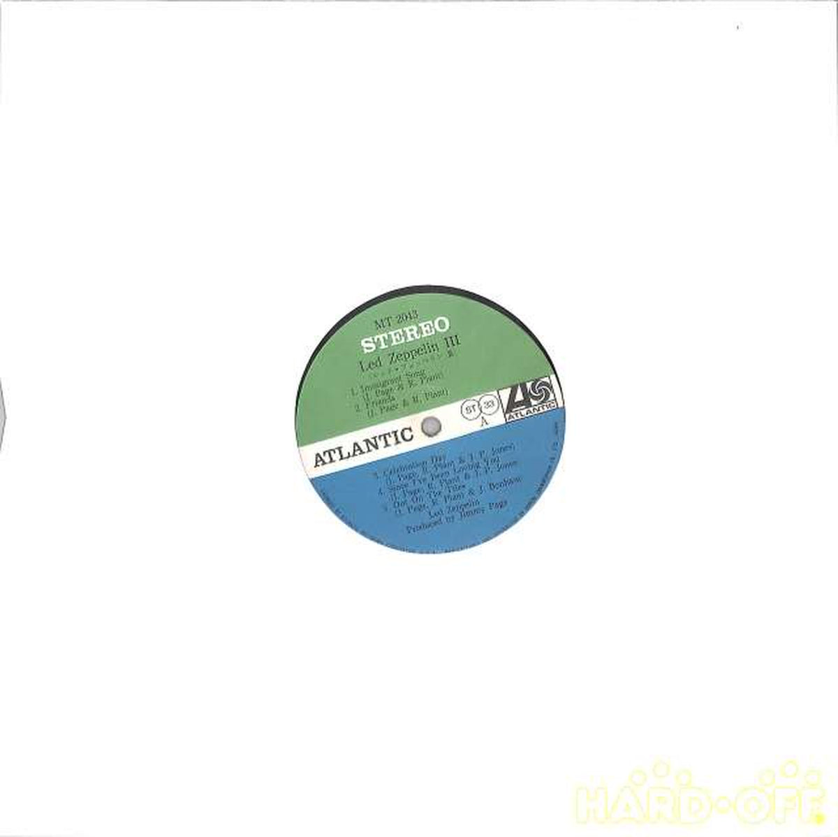 Nippon Gramophone (Atlantic) Led Zeppelin "III" MT-2043