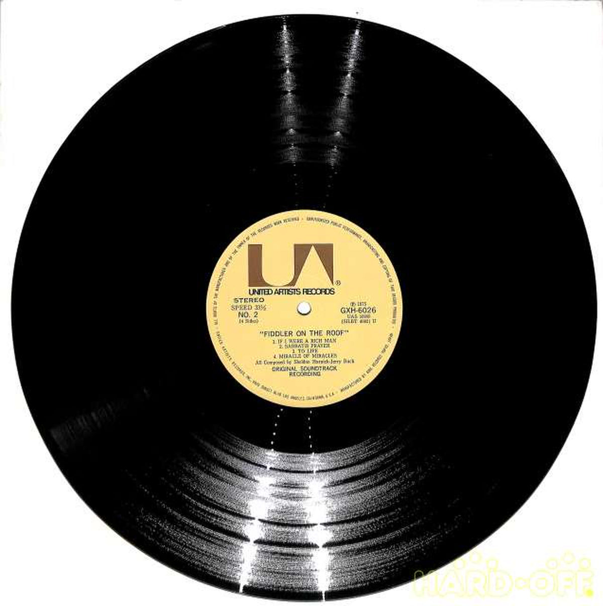 King Soundtrack 'Violin Player on the Roof' GXH6026~7 2LP
