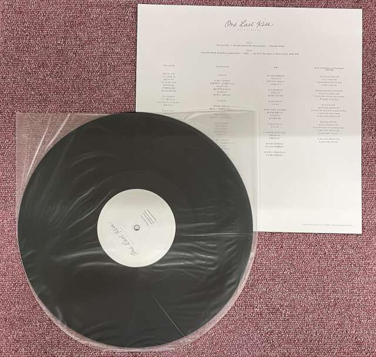 Sony Music Records Japanese Music ESJL3119 Hikaru Utada / ONE LOST KISS