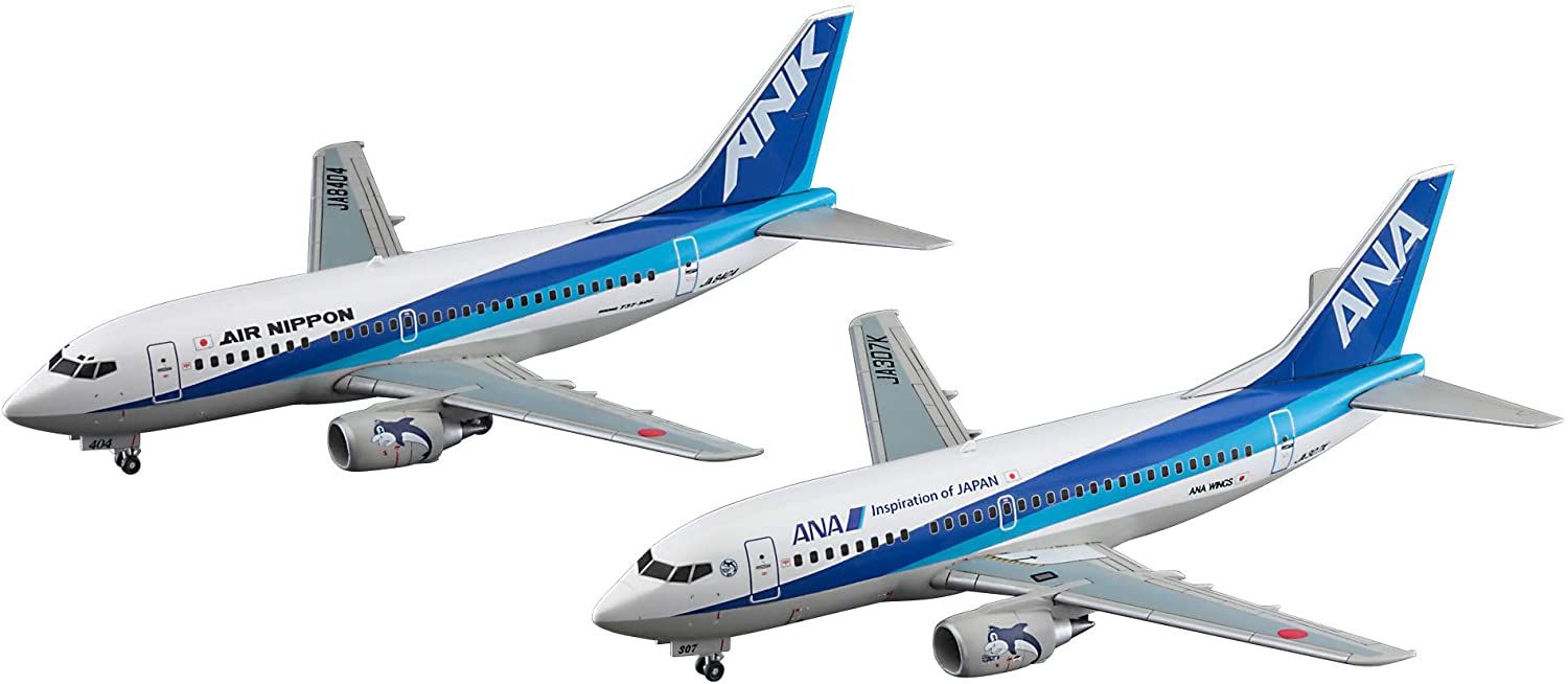 Hasegawa ANA Boeing 737-500`Super Dolphin 1995/2020` - BanzaiHobby