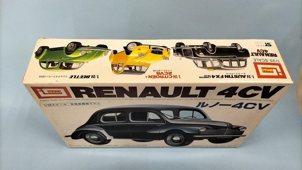 Imai Plastic Model Renault 4CV - Banzai Thrifting | BanzaiHobby