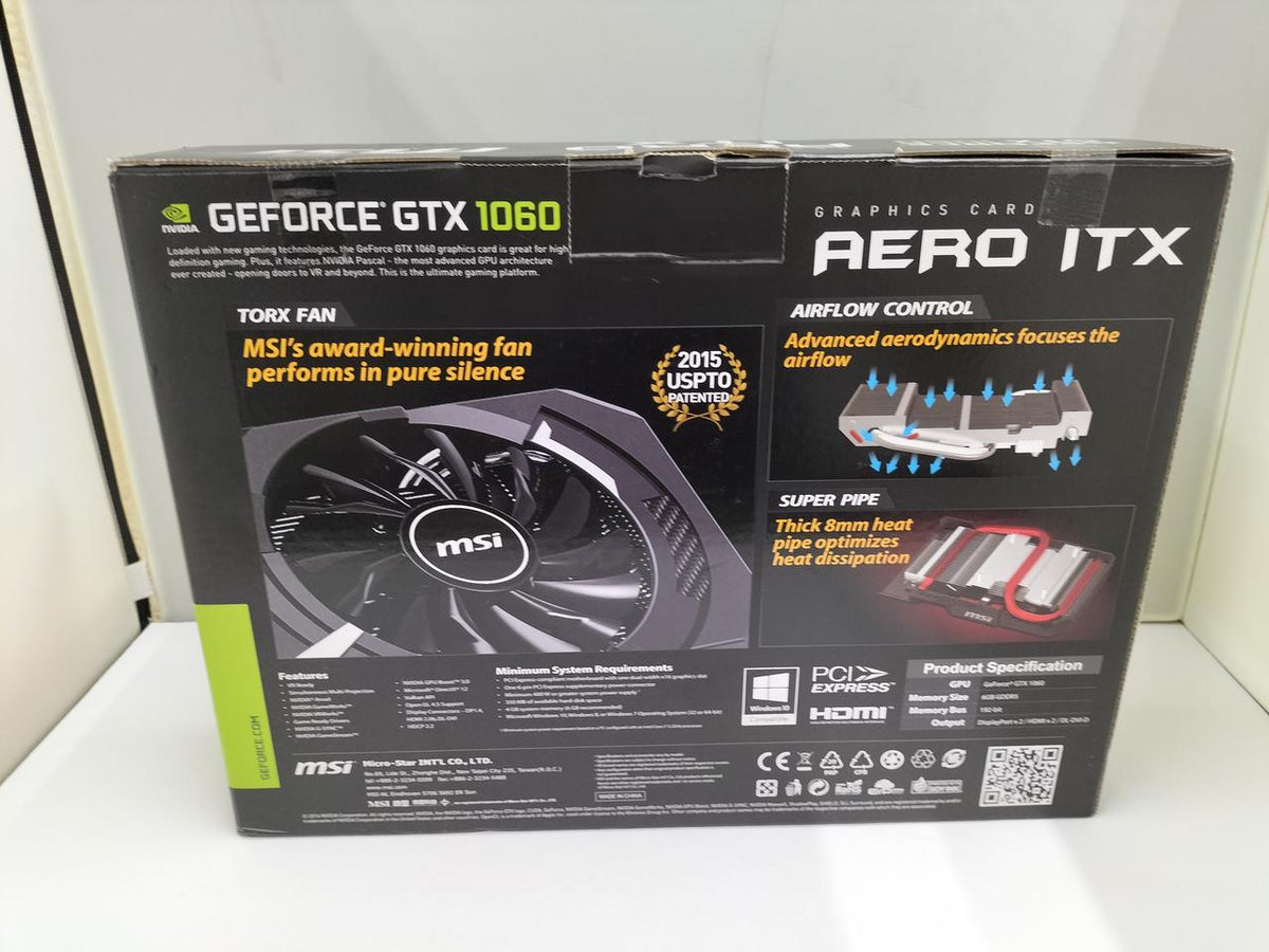 MSI G Card GTX1060 AERO ITX 6G OC