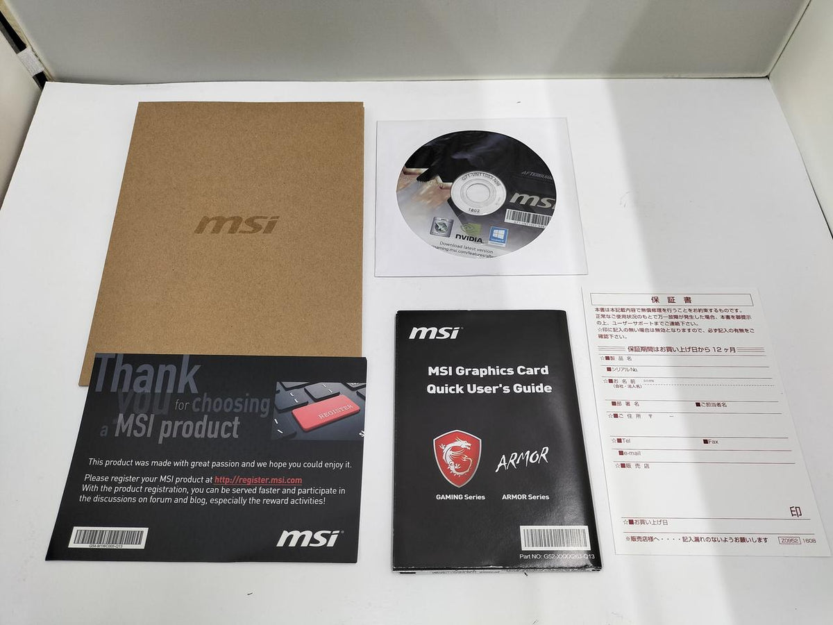 MSI G Card GTX1060 AERO ITX 6G OC