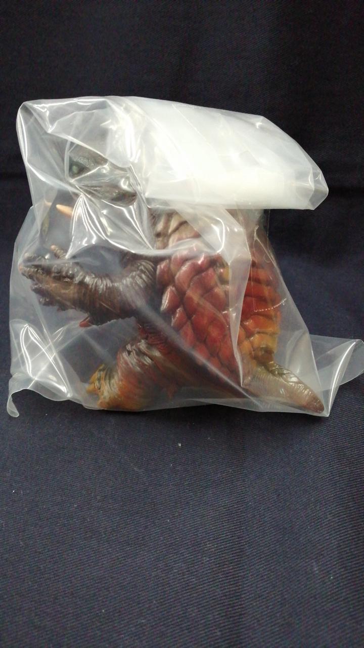 Sikarna Workshop Sofubi Gamera 1999 (Kyoto Decisive Battle Ver.) with Stand