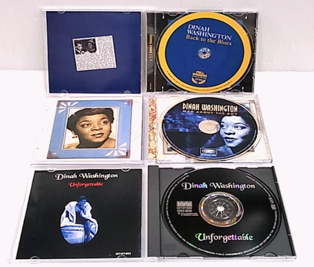 BELLAPHONE RECORDS He JAZZ/FUSION Dyna Washington 3-Disc Set