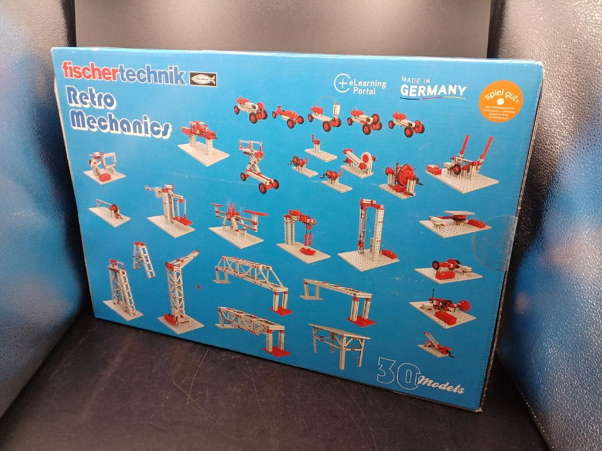 FISCHER TECHNIK Block Toy RETRO MECHANICS 559885 - Banzai Thrifting | BanzaiHobby