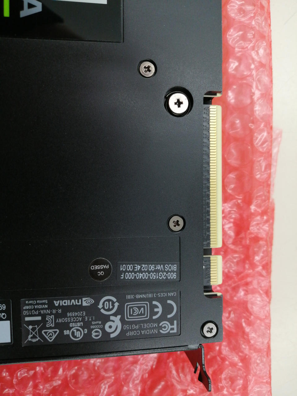 NVIDIA QUADRO RTX 6000/EQR6000P-24GEB QUADRO RTX 6000/EQR6000P-24GEB