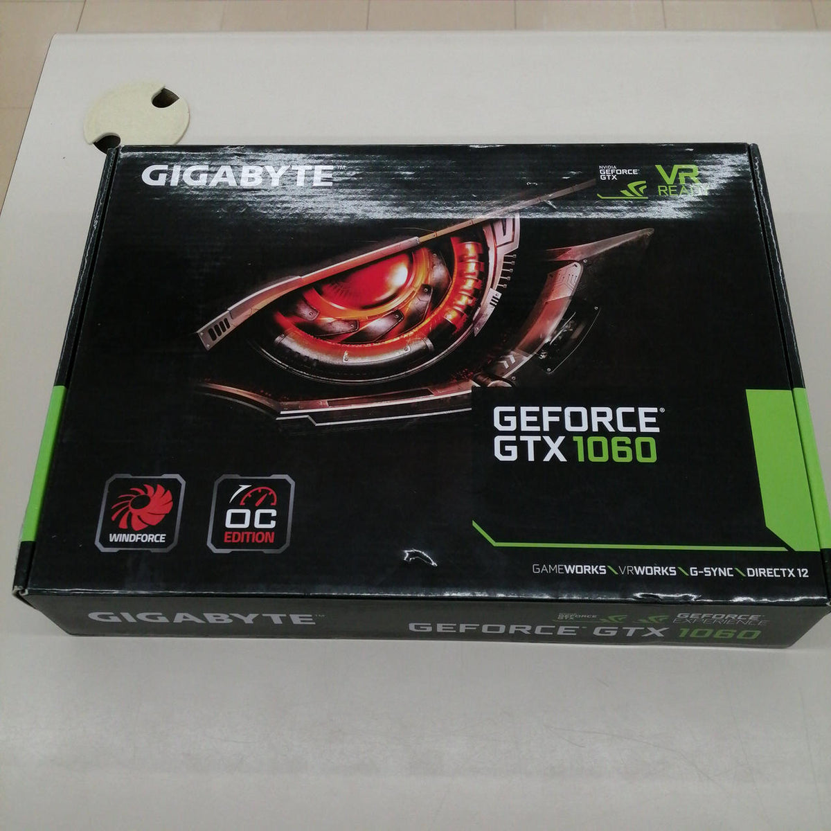 GIGABYTE Graphics Card GV-N1060WF20C-3GD