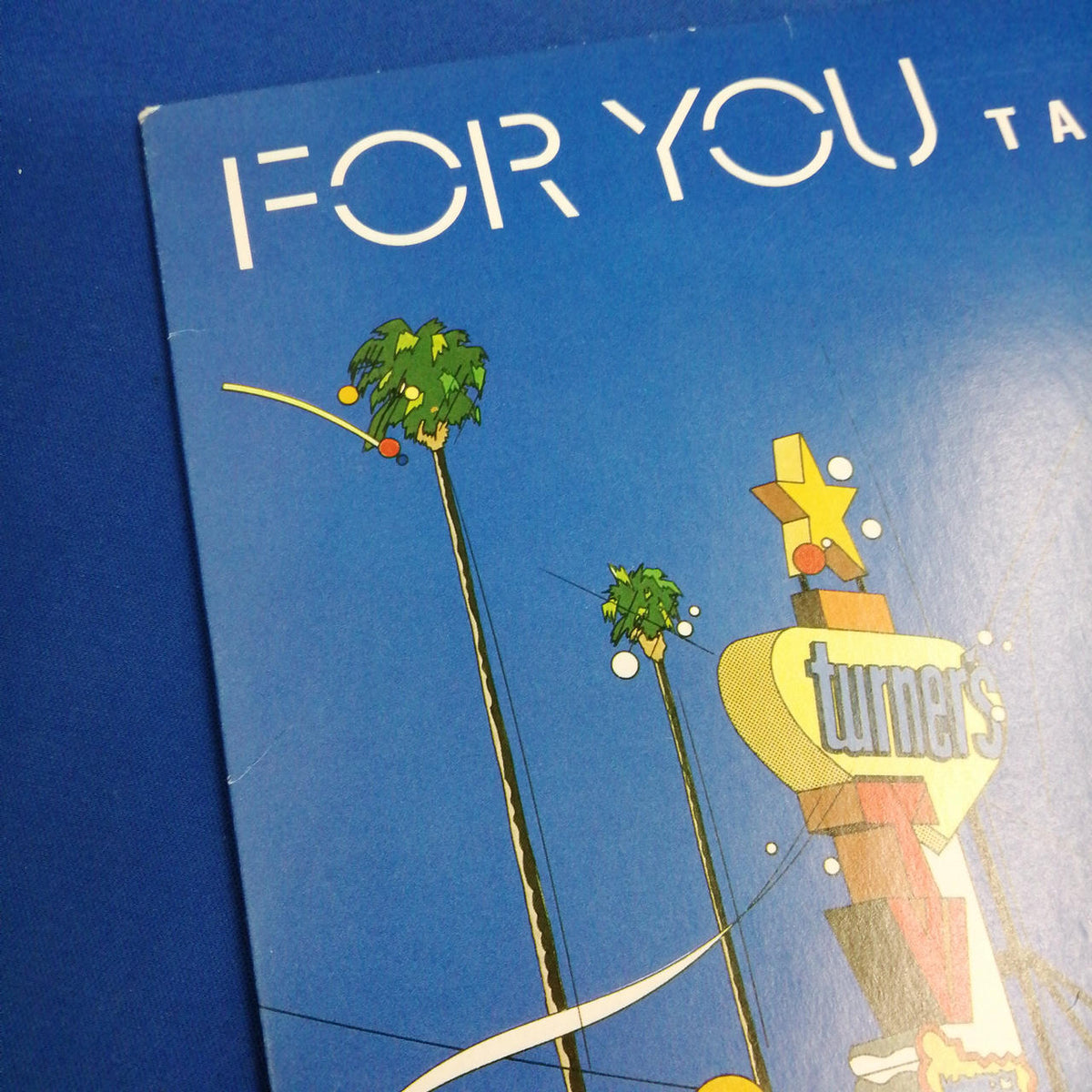 AIR Tatsuro Yamashita / FOR YOU / LP Record Tatsuro Yamashita / FOR YOU / RAL-8801