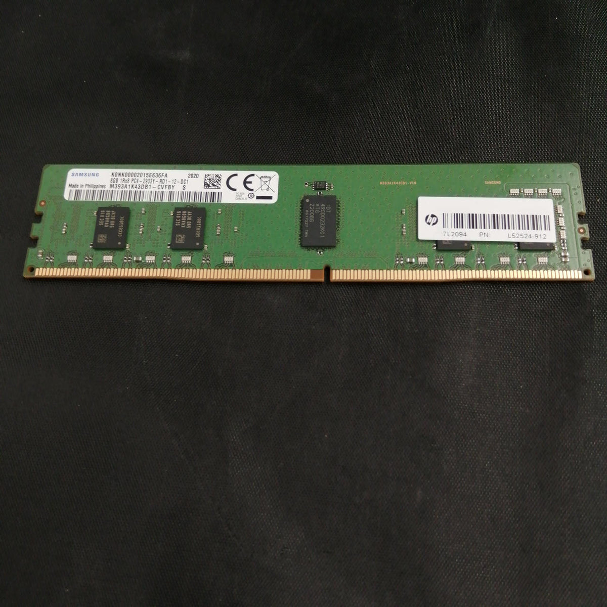 SUMSUNG [RDIMM DDR4 8GB] M393A1K43DB1