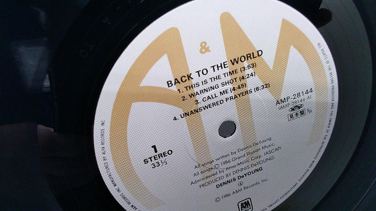 AM [Sample Item] DENNIS DE YOUNG / BACK TO AMP-28144