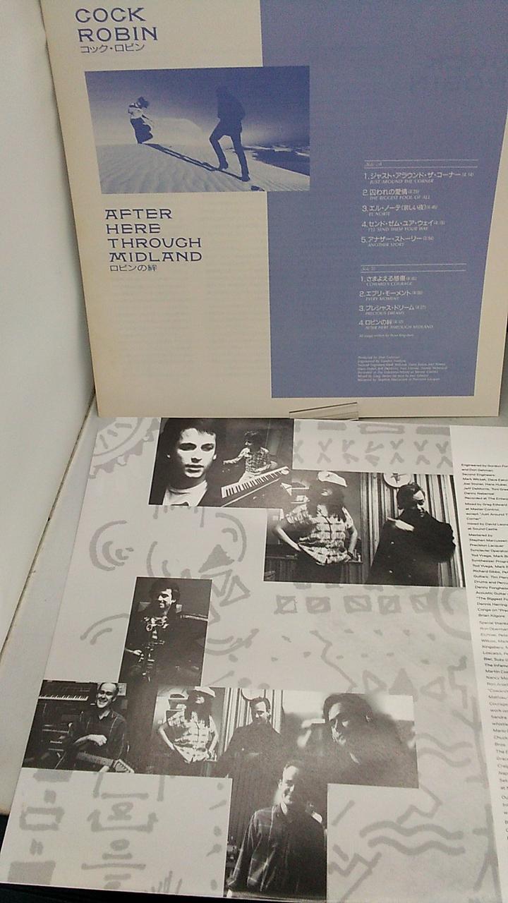 CBS SONY [Sample Disc] COCK ROBIN / AFTER HERE T 28AP3355