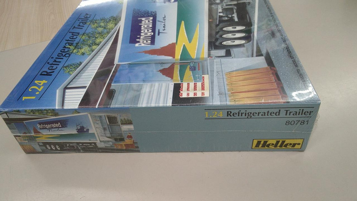 HELLER Plastic Model 1.24 REFRIGERATED TRAILER - Banzai Thrifting | BanzaiHobby