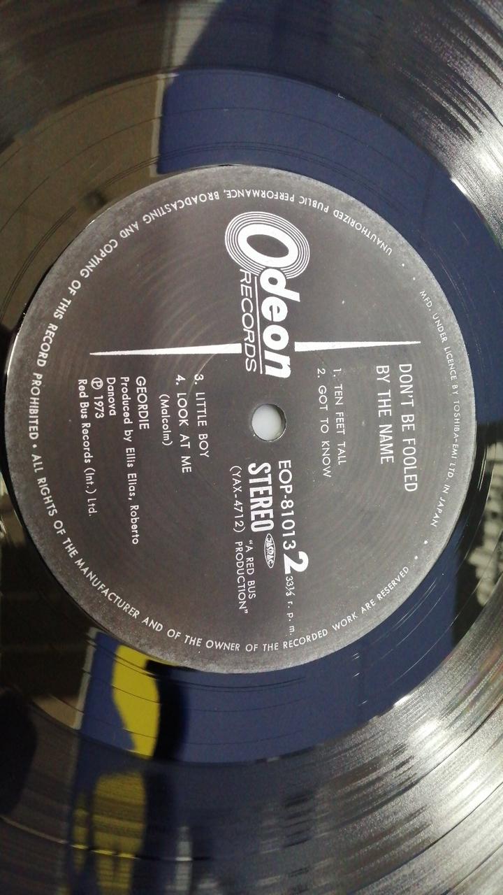 TOSHIBA EMI DON’T BE FOOLED BY THE NAME EOP-81013/GEORDIE