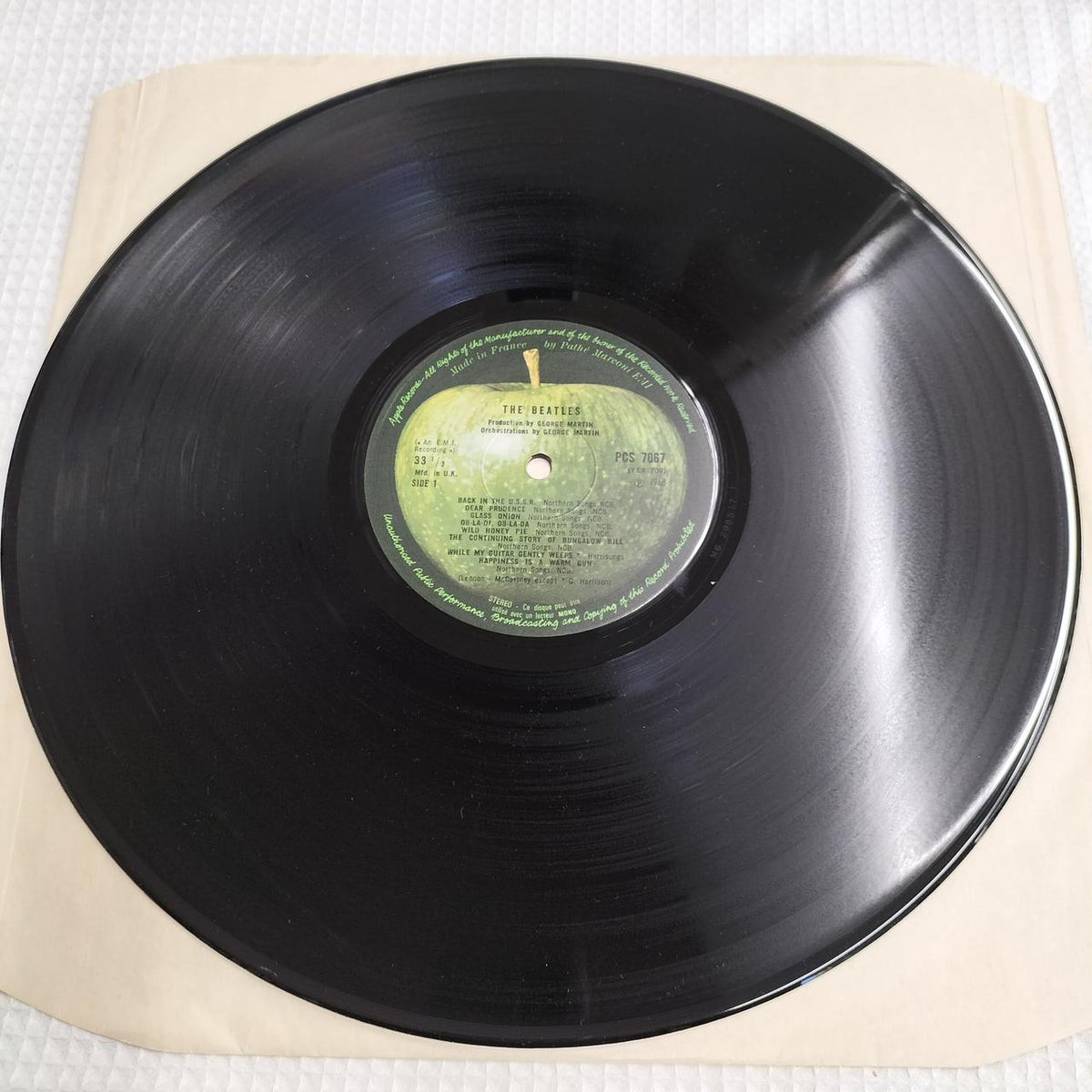 THE BEATLES Record THE BEATLES (PMC-7067-8)