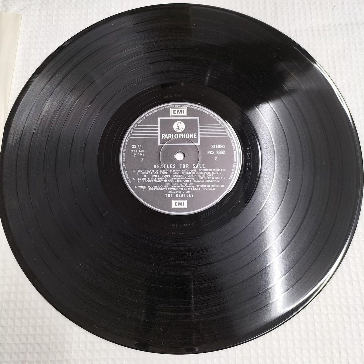 THE BEATLES Record BEATLES FOR SALE