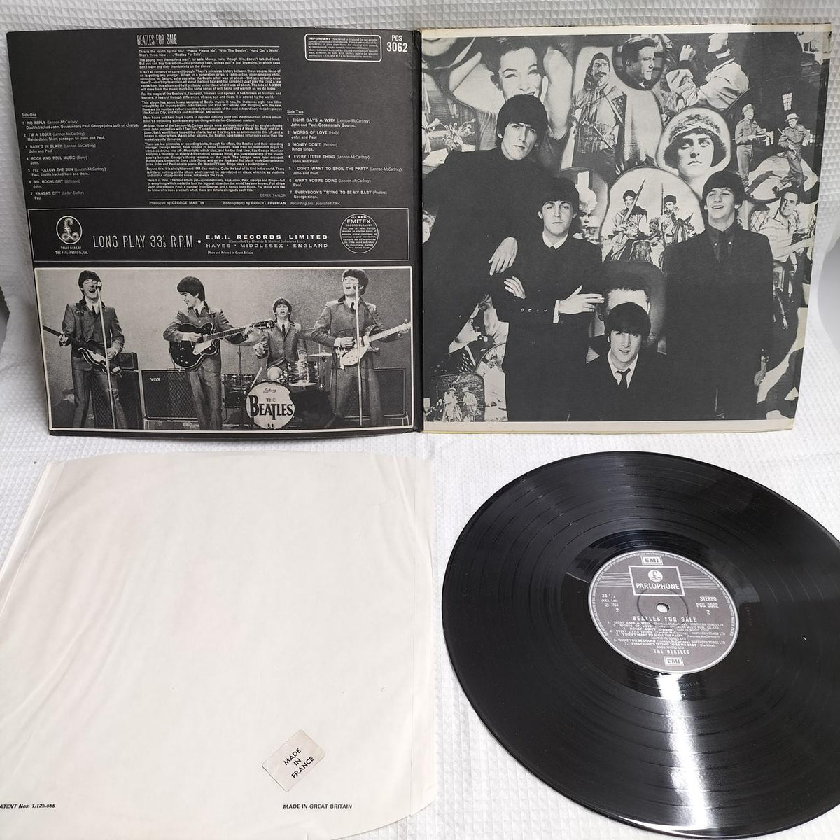 THE BEATLES Record BEATLES FOR SALE