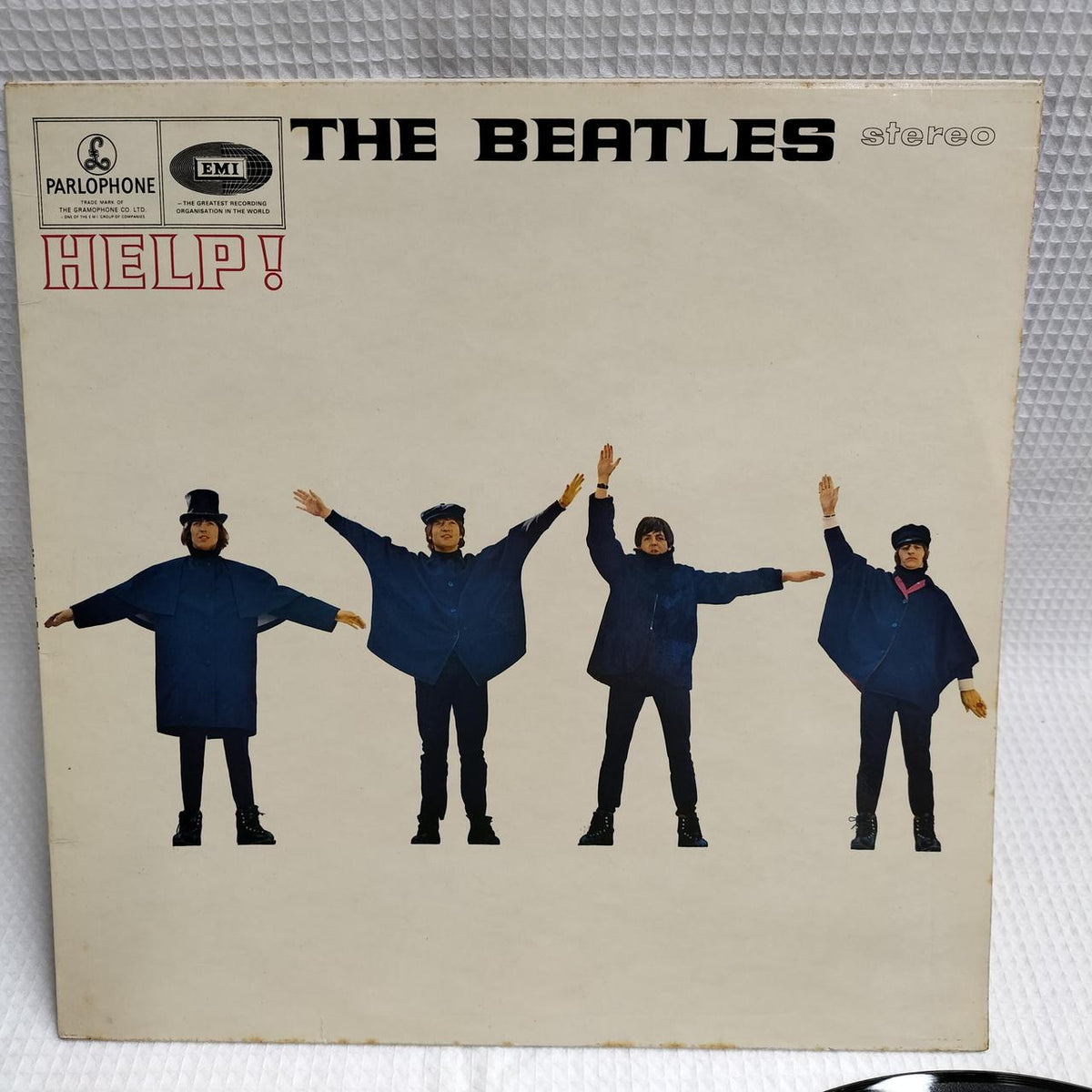 THE BEATLES Record HELP! (PCS-3071)