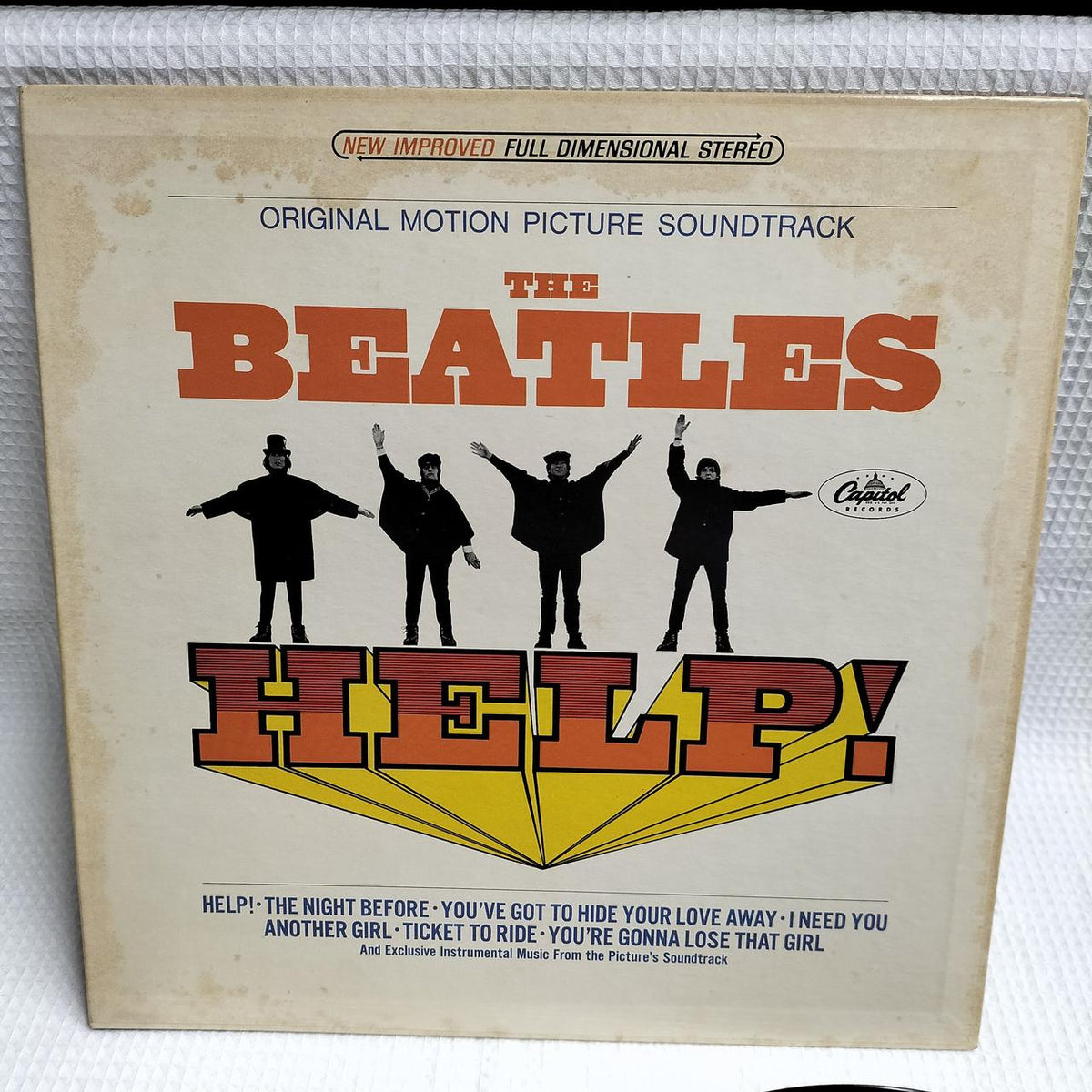 THE BEATLES Record HELP! (SMAS2386)