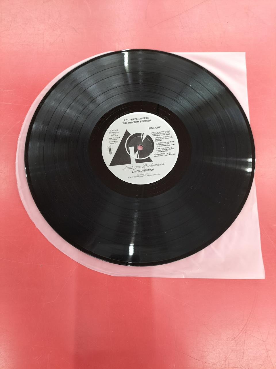 CONTEMPORARY Record ART PEPPER MEETS THE RHYTHM