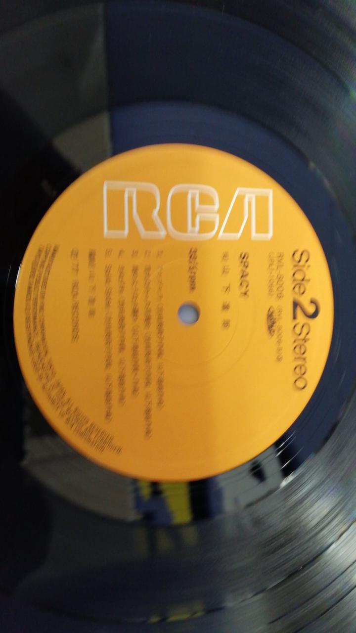 RVC Corporation SPACY/Tatsuro Yamashita SPACY/Tatsuro Yamashita/RVL-8006