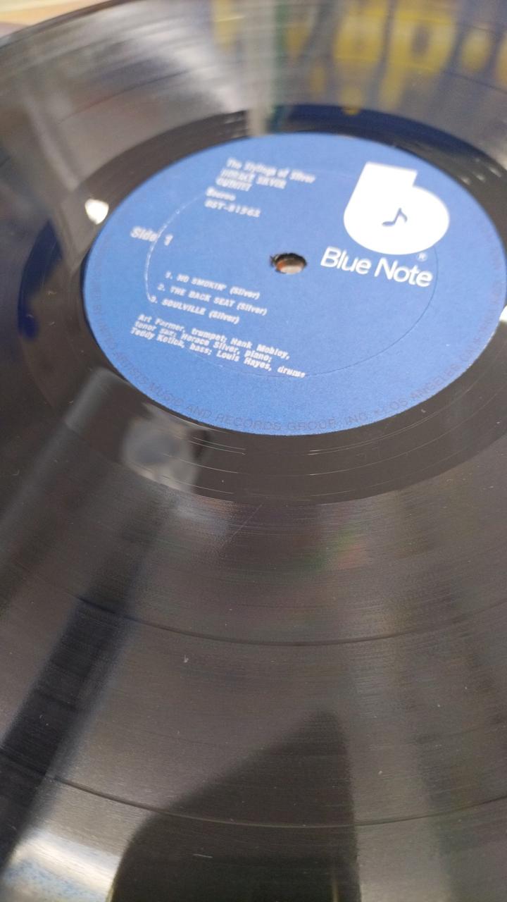 Blue Note LP Record US Edition / THE STYLINGS OF SILVER
