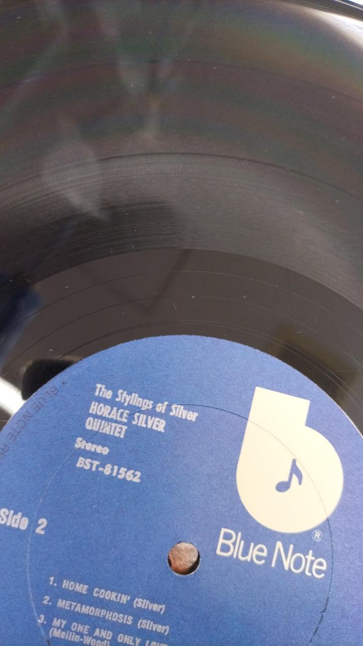 Blue Note LP Record US Edition / THE STYLINGS OF SILVER