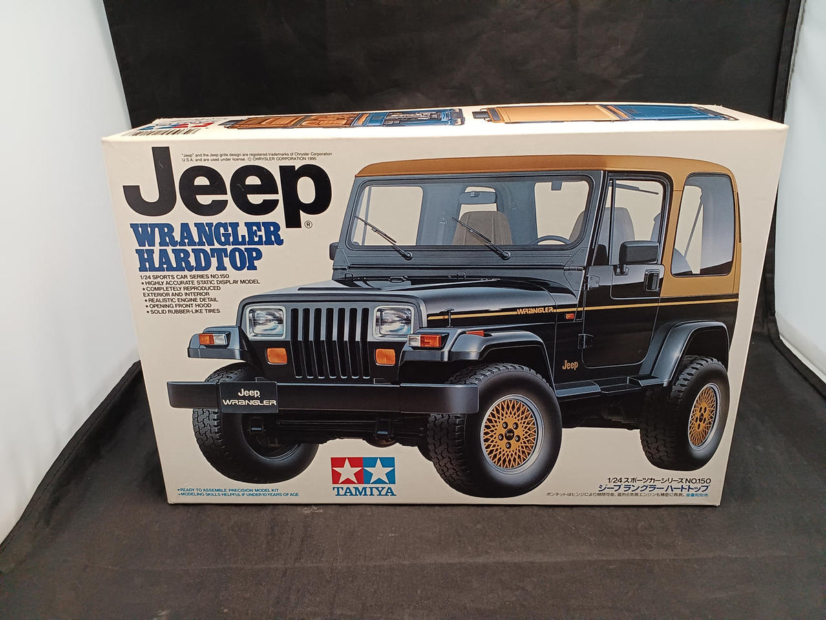 TAMIYA 1/24 Plastic Model Jeep Wrangler Hardtop - Banzai Thrifting | BanzaiHobby