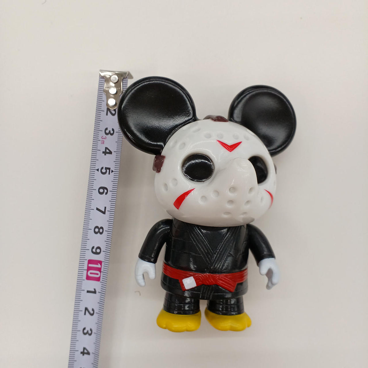 Red shark Soft Vinyl Figure Hockey Mouse
