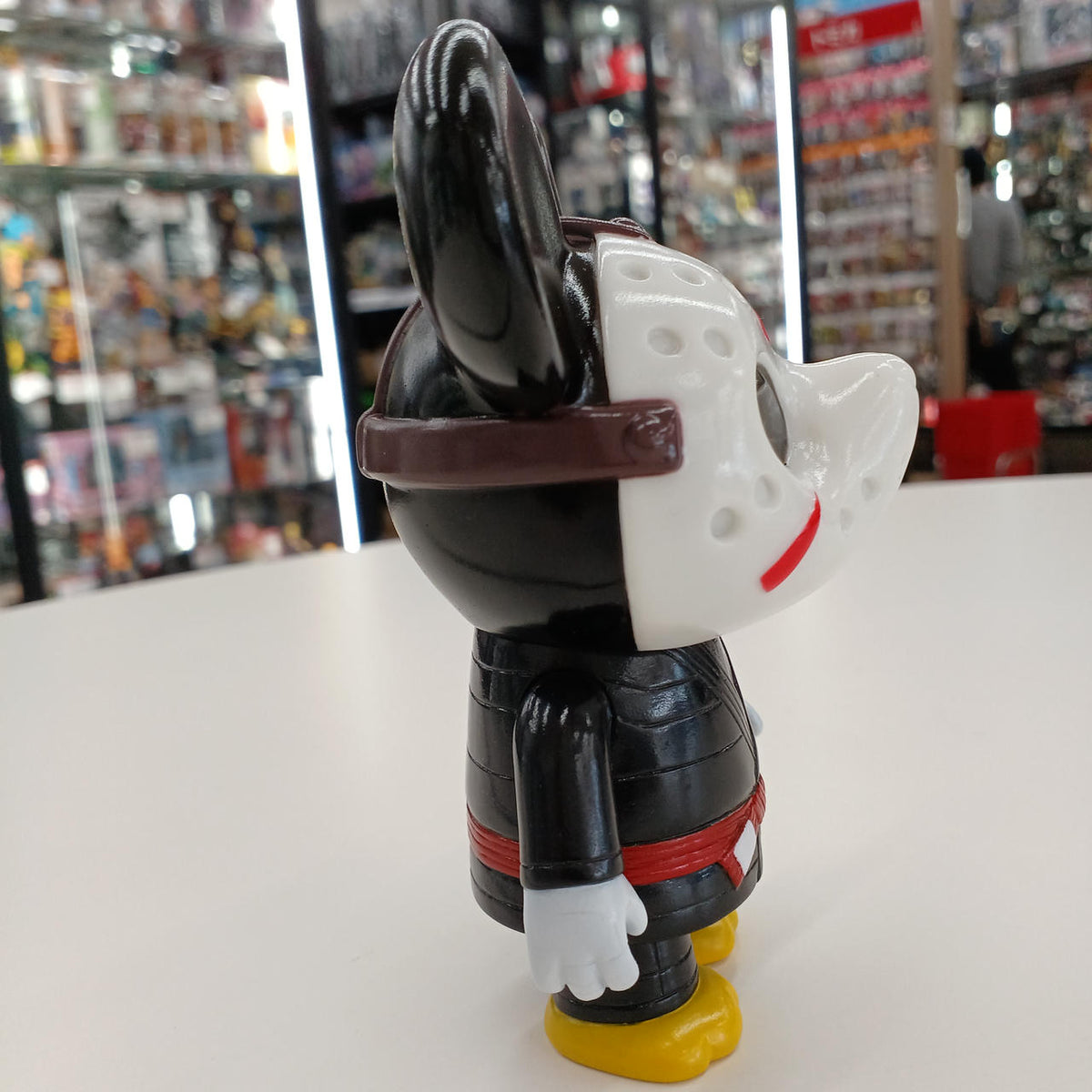 Red shark Soft Vinyl Figure Hockey Mouse