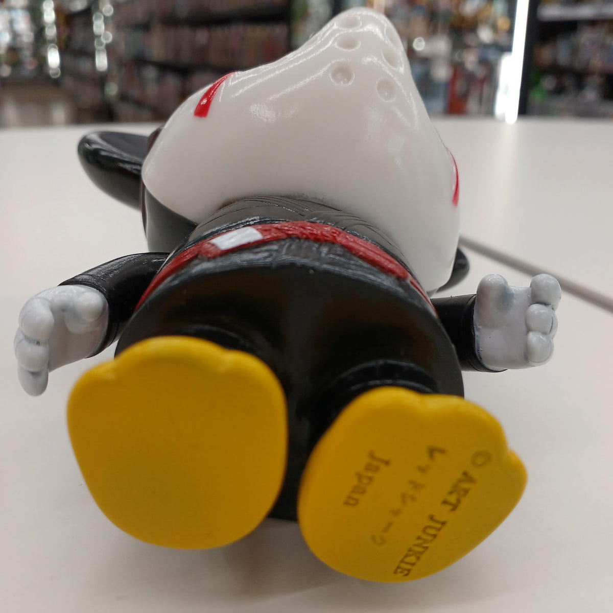 Red shark Soft Vinyl Figure Hockey Mouse