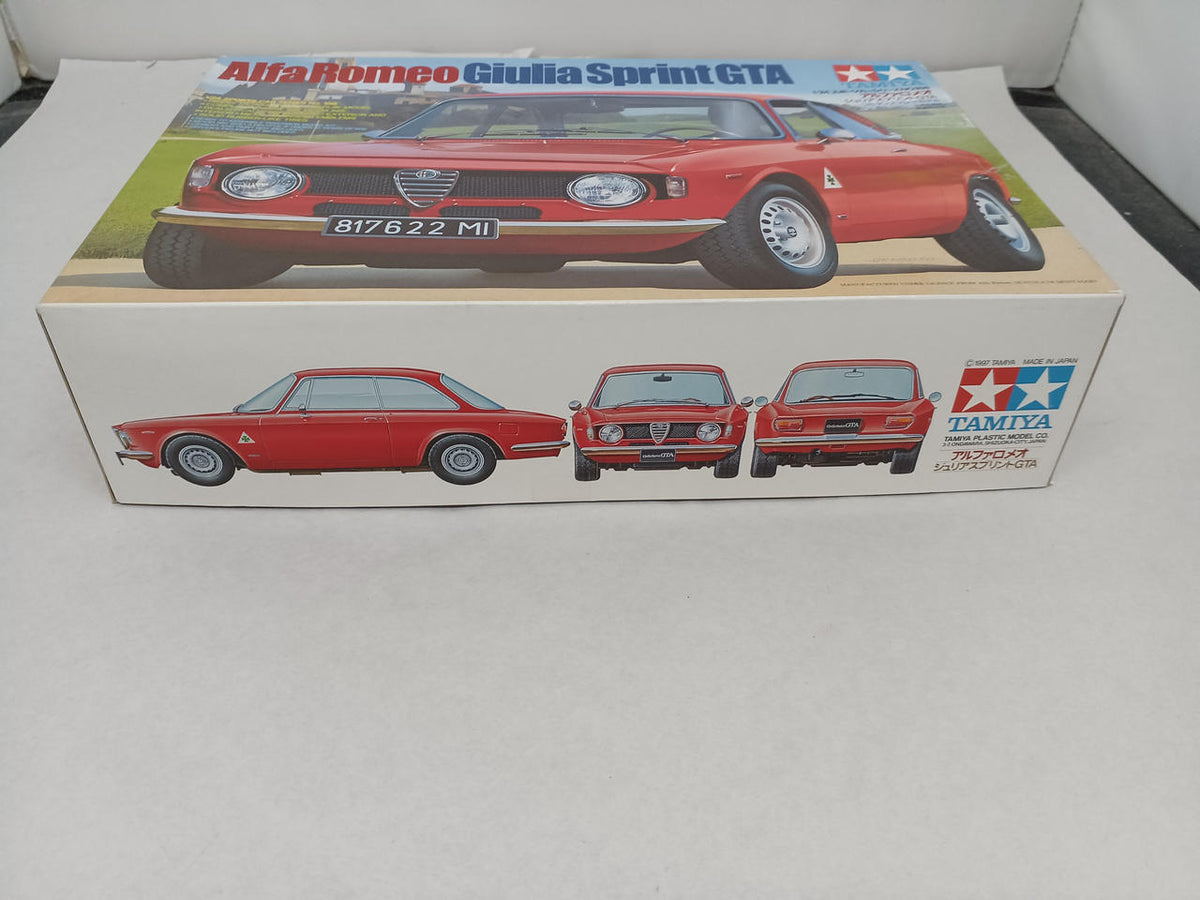 TAMIYA 1/24 scale plastic model Alfa Romeo Giulia Sprint GTA - Banzai Thrifting | BanzaiHobby