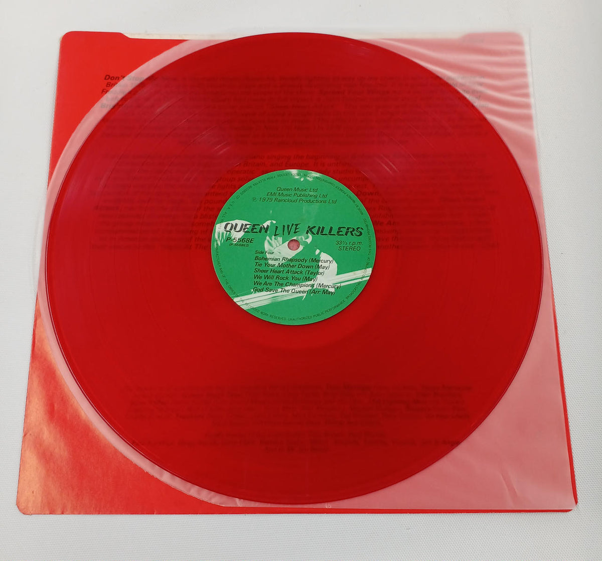 Warner Pioneer Queen Live Killers P-5567-8E