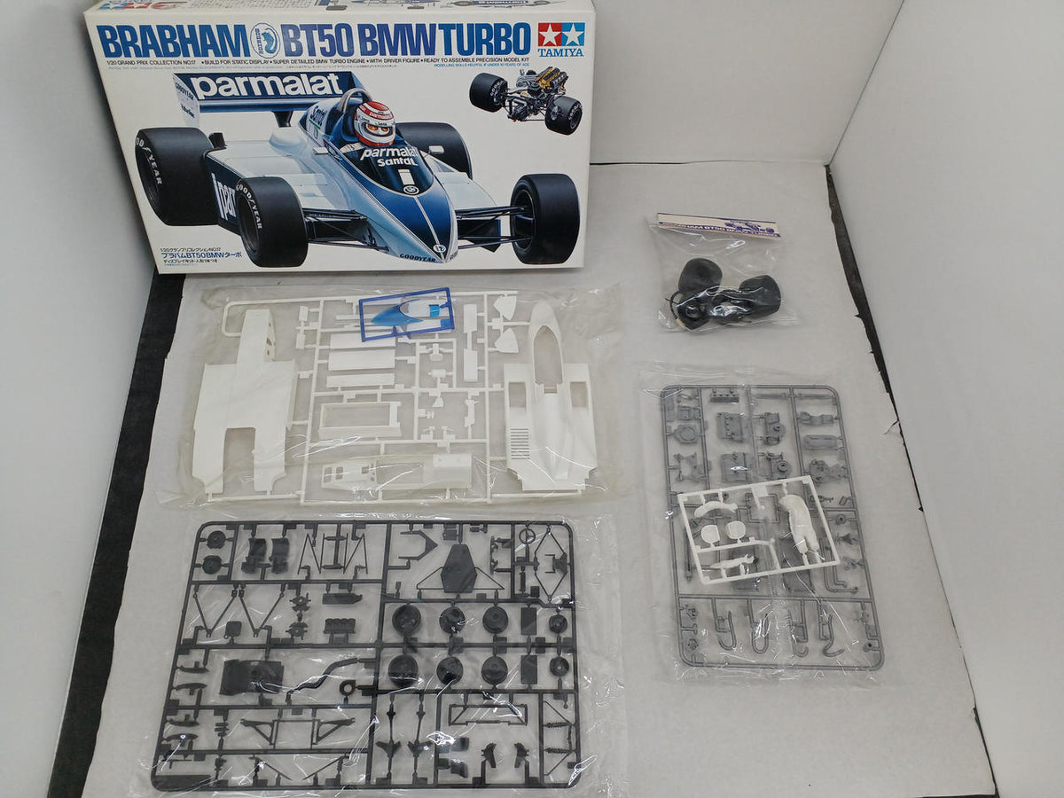 TAMIYA 1/20 scale plastic model 2-piece set BRABHAM BT50 BMW TURBO - Banzai Thrifting | BanzaiHobby