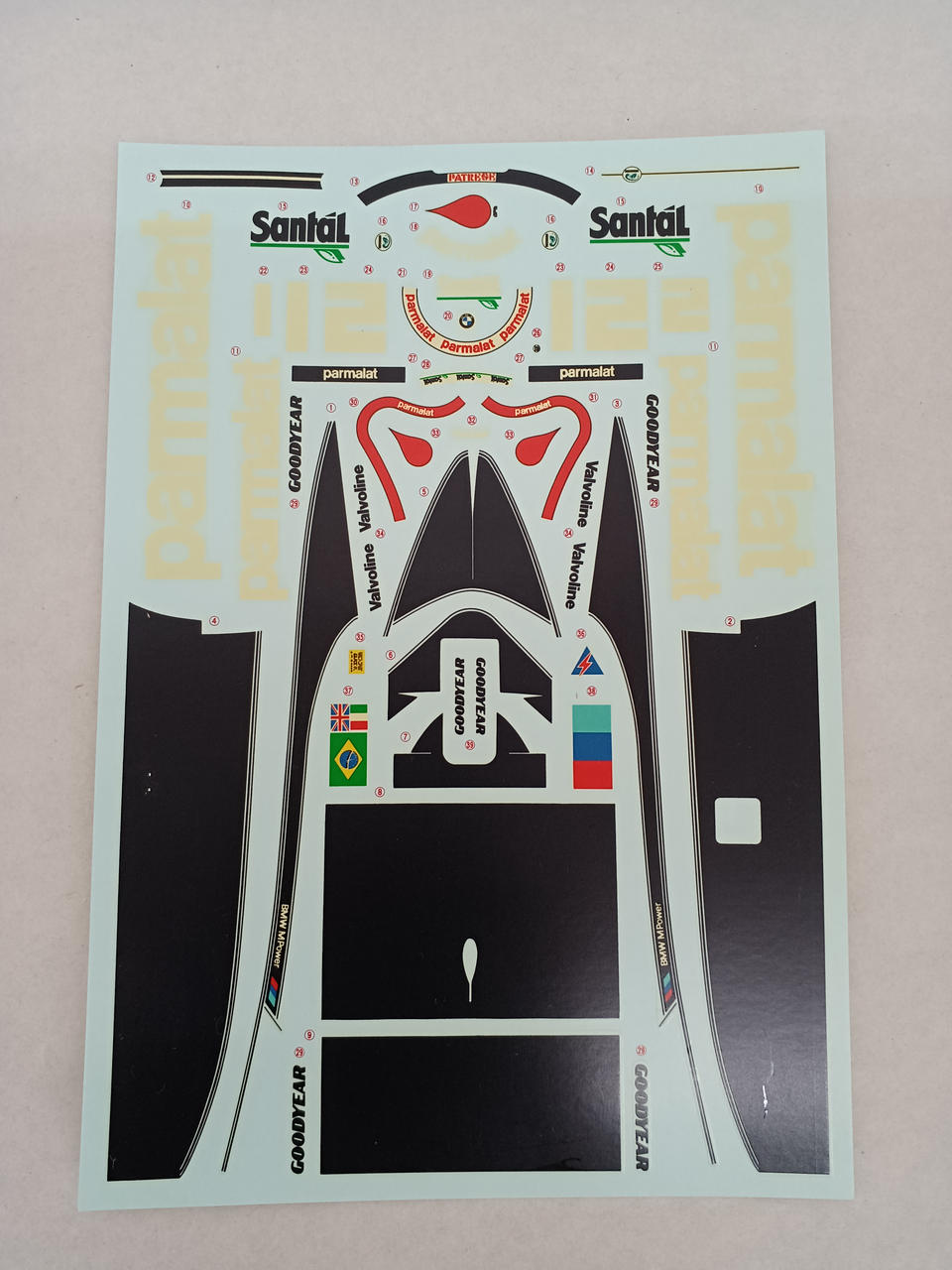 TAMIYA 1/20 scale plastic model 2-piece set BRABHAM BT50 BMW TURBO - Banzai Thrifting | BanzaiHobby
