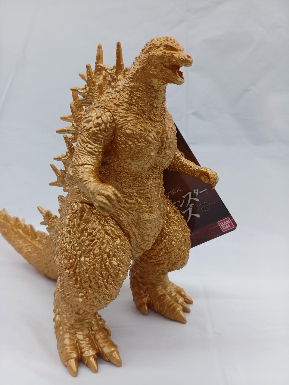 BANDAI Godzilla (2023) Soft Vinyl Memorial Gold VER.