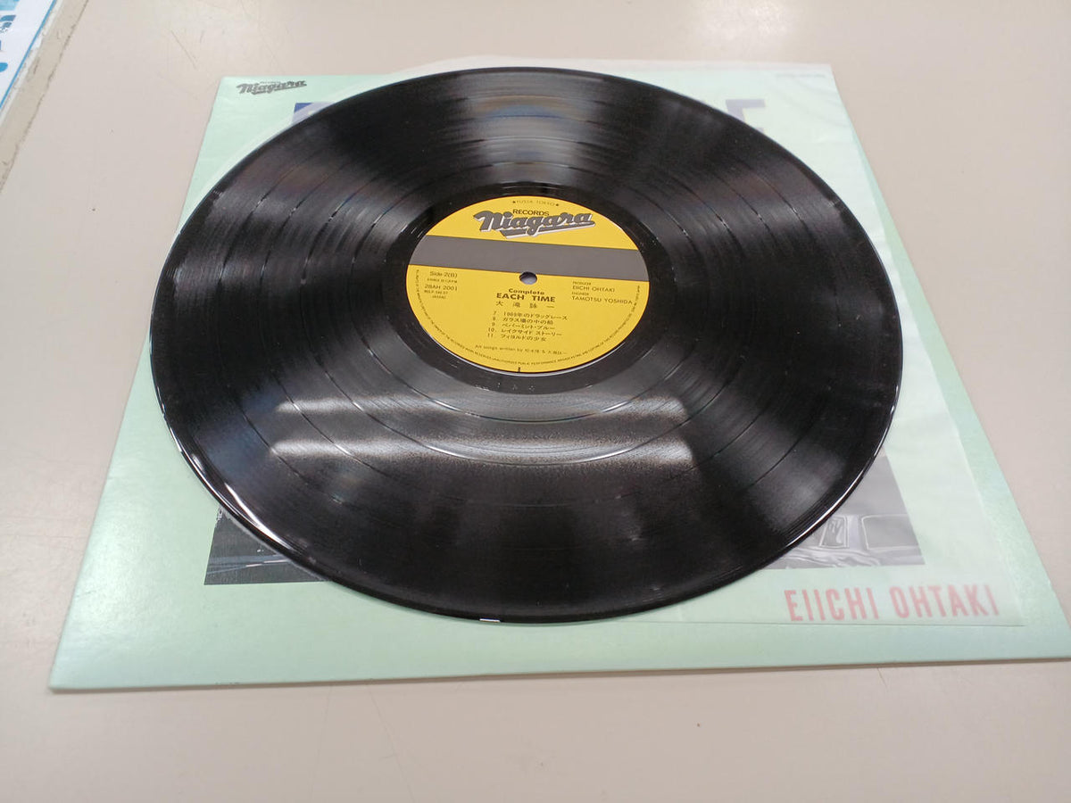 Eiichi Ohtaki LP Record Complete Eich Time