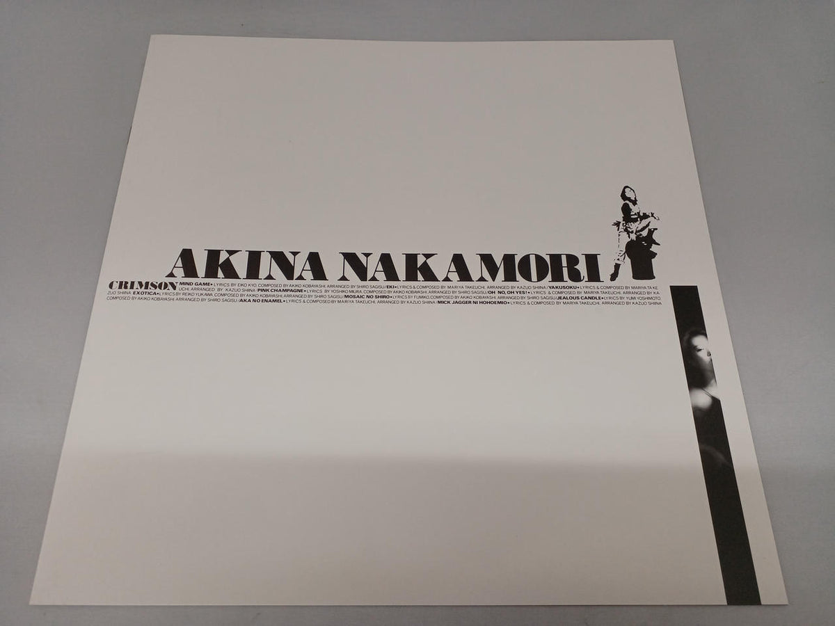 WARNER PIONEER Akina Nakamori / Crimson L-12650