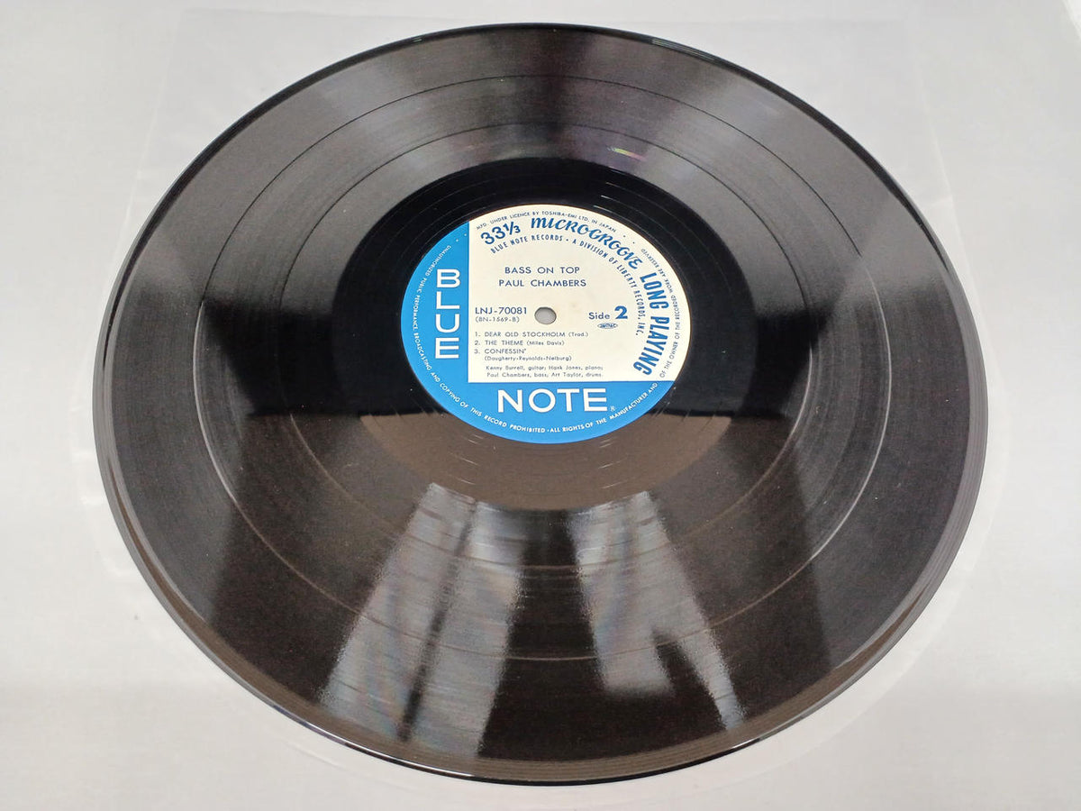 TOSHIBA EMI Paul Chambers / Bass on Top LNJ-70081