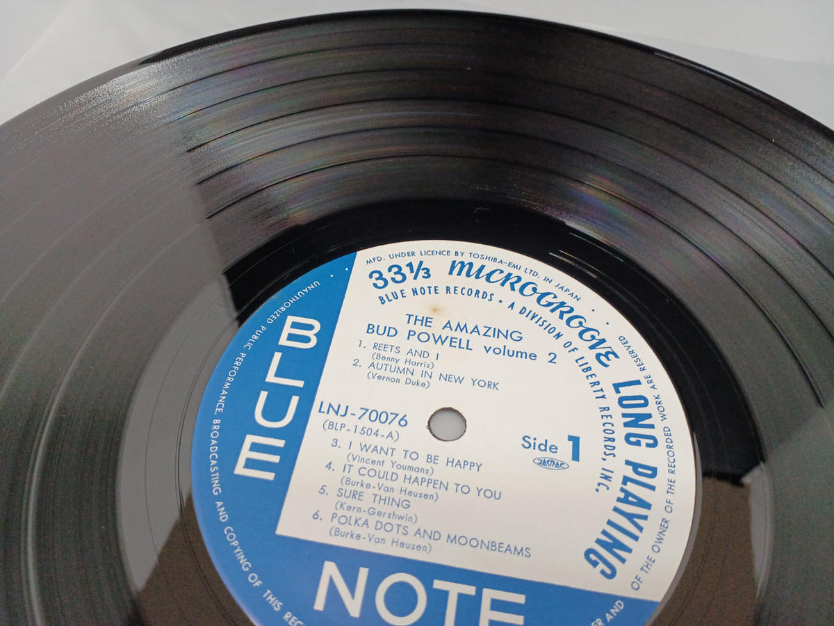 TOSHIBA EMI Bud Powell / Amazing LNJ-70076